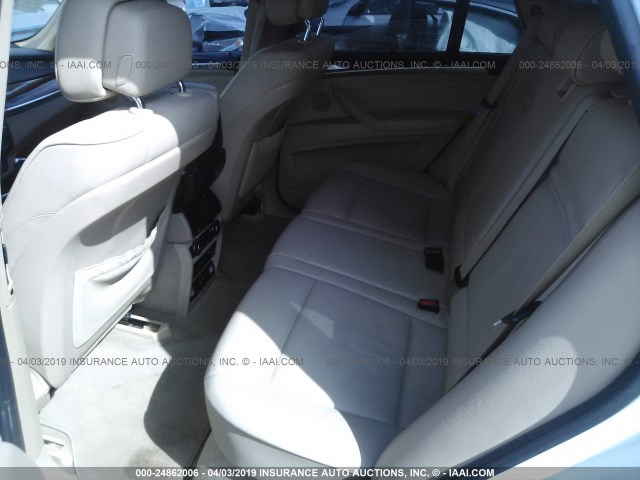 5UXZV4C57CL754344 - 2012 BMW X5 XDRIVE35I WHITE photo 8