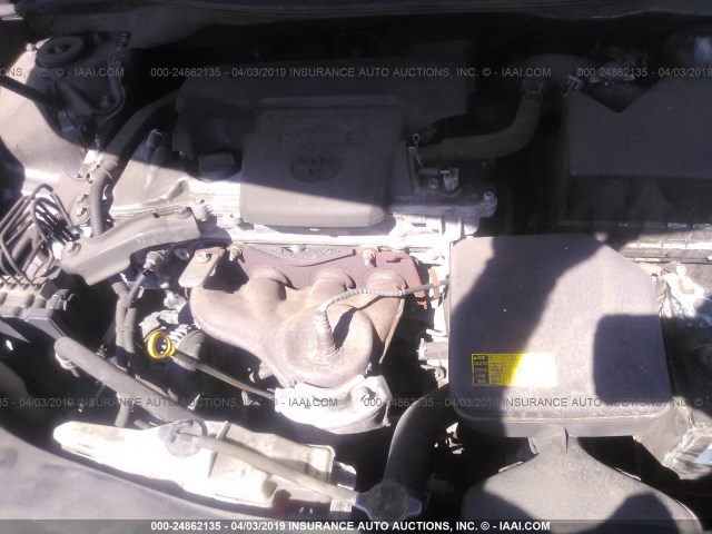 4T4BF1FK0CR217780 - 2012 TOYOTA CAMRY SE/LE/XLE ნაცრისფერი ფოტო 10