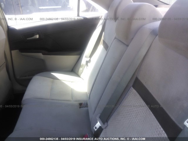 4T4BF1FK0CR217780 - 2012 TOYOTA CAMRY SE/LE/XLE ნაცრისფერი ფოტო 8