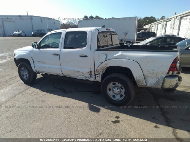 3TMLU4EN8EM152948 - 2014 TOYOTA TACOMA DOUBLE CAB 白色 照片 3