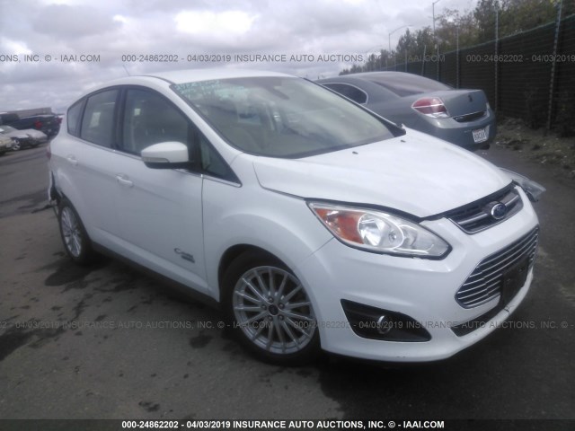 1FADP5CU6DL508489 - 2013 FORD C-MAX PREMIUM WHITE photo 1