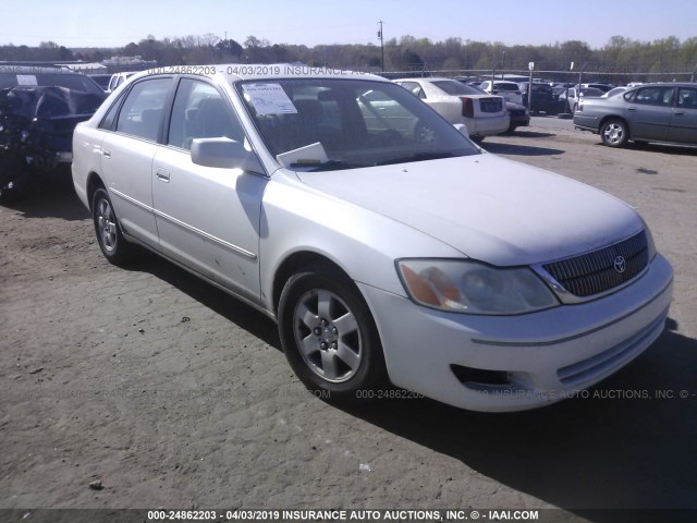 4T1BF28B61U123977 - 2001 TOYOTA AVALON XL/XLS WHITE photo 1