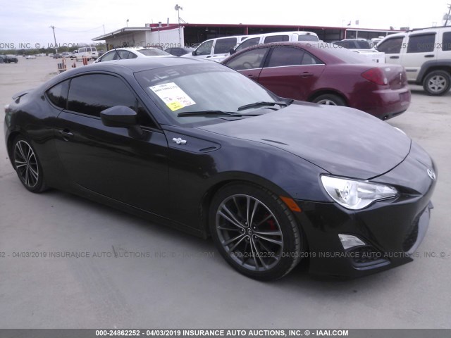 JF1ZNAA13D2715814 - 2013 TOYOTA SCION FR-S BLACK photo 1