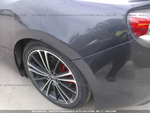 JF1ZNAA13D2715814 - 2013 TOYOTA SCION FR-S BLACK photo 6