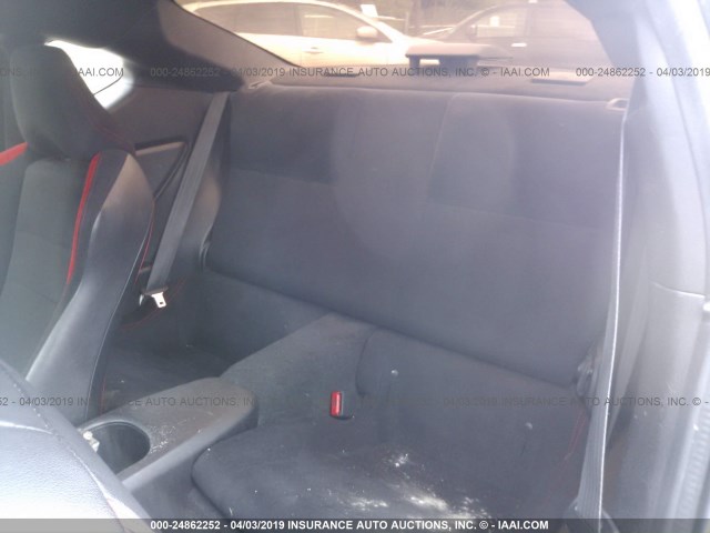 JF1ZNAA13D2715814 - 2013 TOYOTA SCION FR-S BLACK photo 8