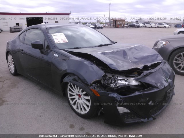 JF1ZNAA16D1703694 - 2013 TOYOTA SCION FR-S GRAY photo 1