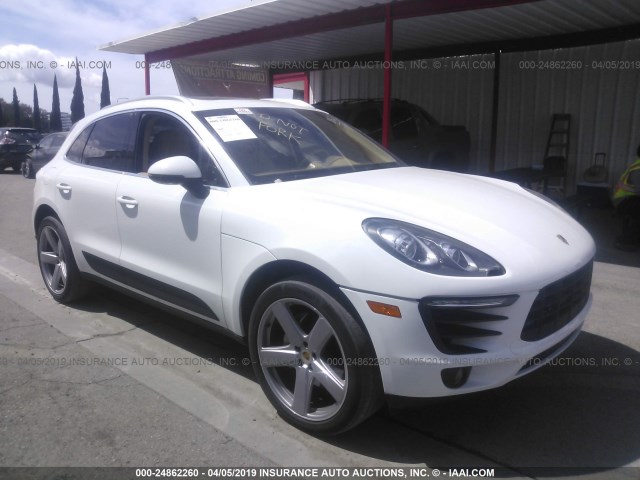 WP1AB2A50FLB42780 - 2015 PORSCHE MACAN S WHITE photo 1