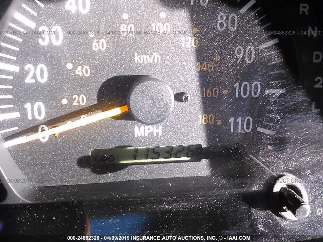 5TBRT341X4S455369 - 2004 TOYOTA TUNDRA ACCESS CAB SR5 BLACK photo 7