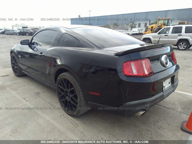 1ZVBP8CF3C5218277 - 2012 FORD MUSTANG GT BLACK photo 3