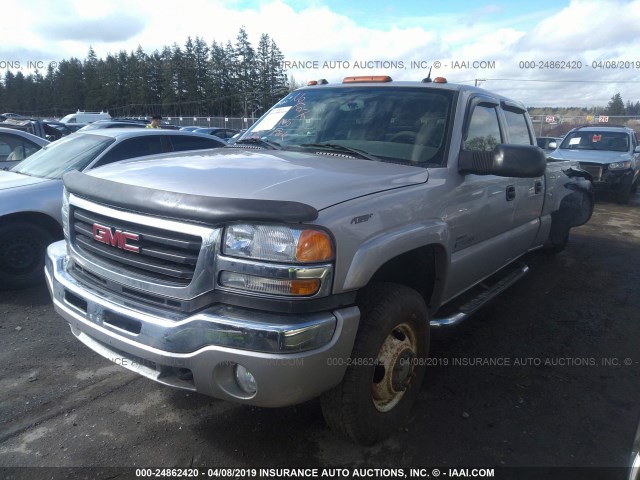 1GTJK332X5F842216 - 2005 GMC NEW SIERRA K3500 TAN photo 2