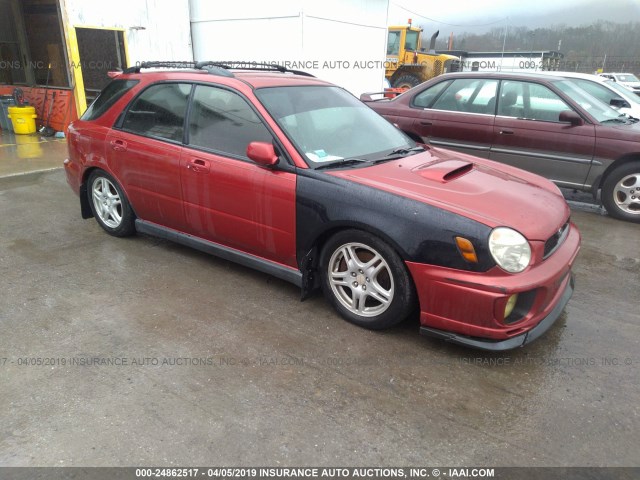 JF1GG29632G820991 - 2002 SUBARU IMPREZA WRX RED photo 1