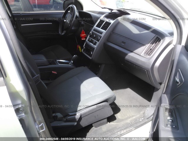 3D4PG5FV1AT175486 - 2010 DODGE JOURNEY SXT SILVER photo 5