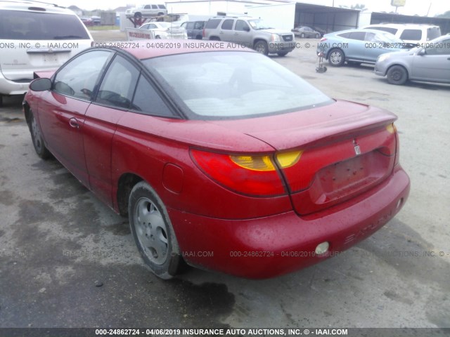 1G8ZY14792Z218041 - 2002 SATURN SC2 RED photo 3