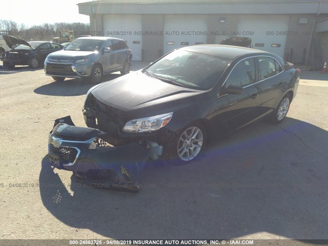 1G11C5SL8FF341922 - 2015 CHEVROLET MALIBU 1LT 黑色 照片 2