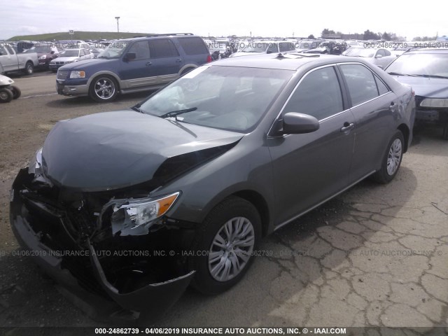 4T4BF1FK3ER353341 - 2014 TOYOTA CAMRY L/SE/LE/XLE 灰色 照片 2