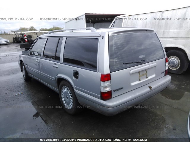 YV1KW9615S1026712 - 1995 VOLVO 960 SILVER photo 3