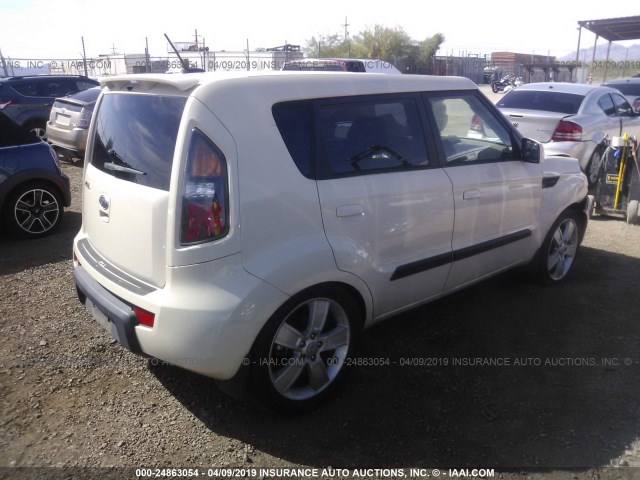 KNDJT2A23A7167758 - 2010 KIA SOUL +/!/SPORT TAN photo 4