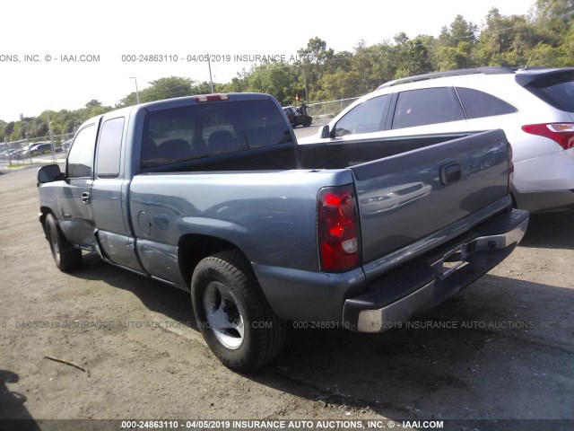 1GCEC19X76Z237317 - 2006 CHEVROLET SILVERADO C1500 GRAY photo 3