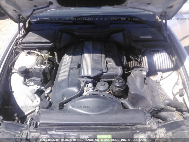 WBADM6341YGU17540 - 2000 BMW 528 I AUTOMATIC Gümüş foto 10