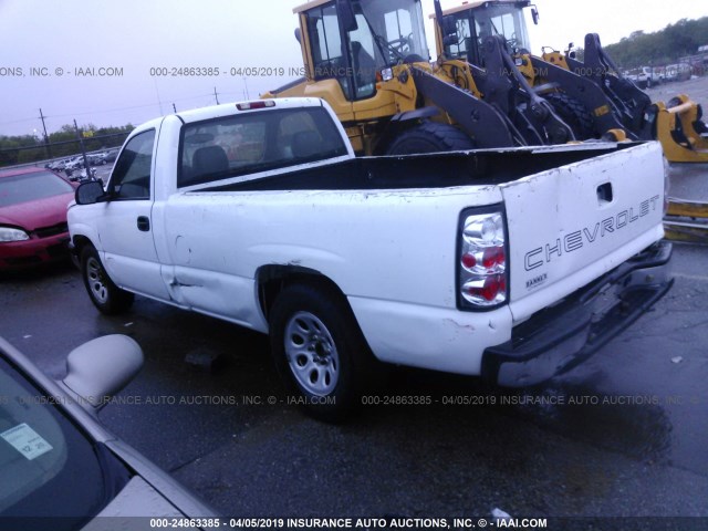 3GCEC14X36G239640 - 2006 CHEVROLET SILVERADO C1500 WHITE photo 3