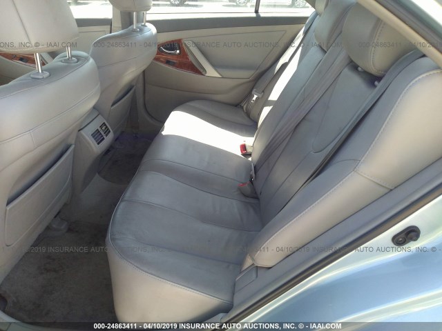 4T1BE46K18U789883 - 2008 TOYOTA CAMRY CE/LE/XLE/SE Light Blue photo 8