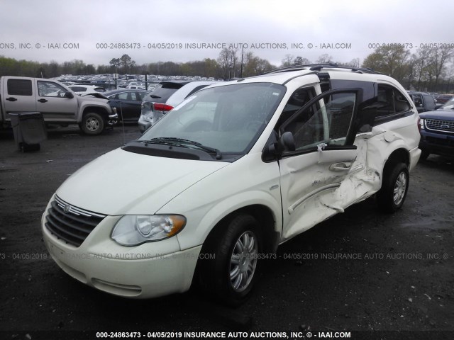 2A4GP54LX7R152180 - 2007 CHRYSLER TOWN & COUNTRY TOURING WHITE photo 2