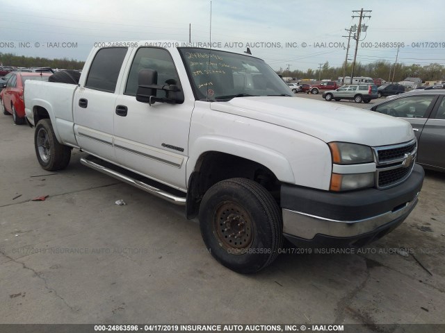 1GCHC23U06F201519 - 2006 CHEVROLET SILVERADO C2500 HEAVY DUTY WHITE photo 1