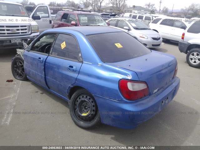 JF1GD29653G513042 - 2003 SUBARU IMPREZA WRX Light Blue photo 3