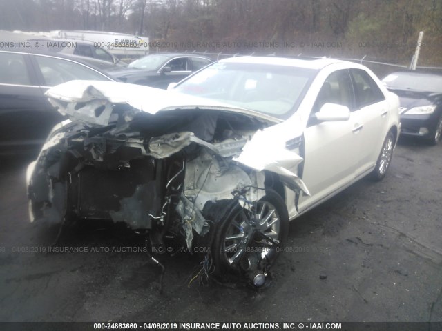 1G6DD67V790108643 - 2009 CADILLAC STS WHITE photo 2