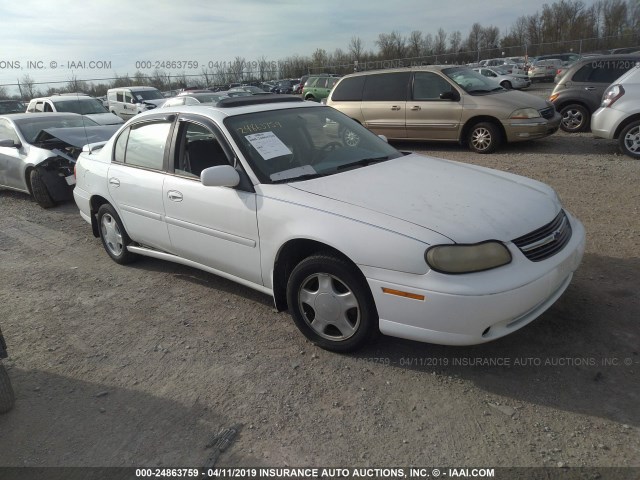 1G1NE52J9Y6237338 - 2000 CHEVROLET MALIBU LS WHITE photo 1