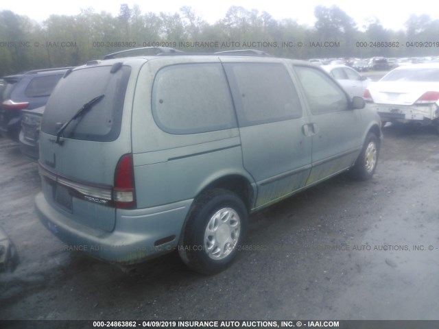 4M2DV11W2TDJ60545 - 1996 MERCURY VILLAGER GREEN photo 4