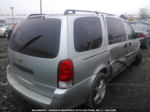 1GNDV23128D188969 - 2008 CHEVROLET UPLANDER LS SILVER photo 4