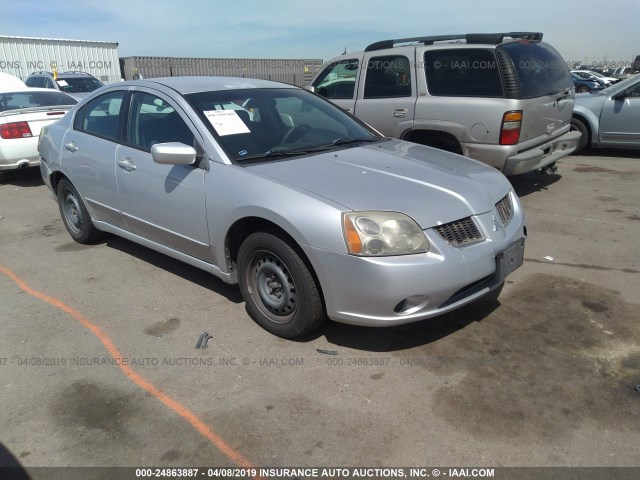 4A3AB36F86E014037 - 2006 MITSUBISHI GALANT ES MEDIUM/LS MEDIUM SILVER photo 1