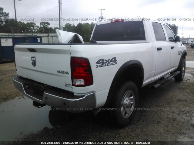 3C6UR5CL1HG693508 - 2017 RAM 2500 ST WHITE photo 4