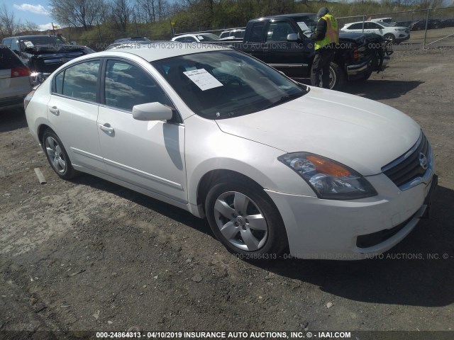 1N4AL21E97C239109 - 2007 NISSAN ALTIMA 2.5/2.5S WHITE photo 1