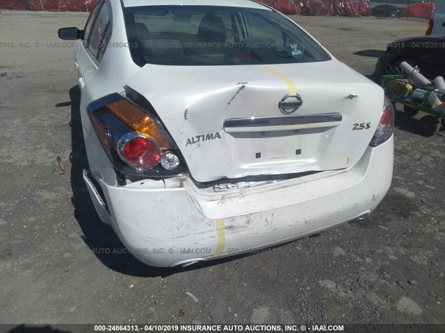 1N4AL21E97C239109 - 2007 NISSAN ALTIMA 2.5/2.5S WHITE photo 6