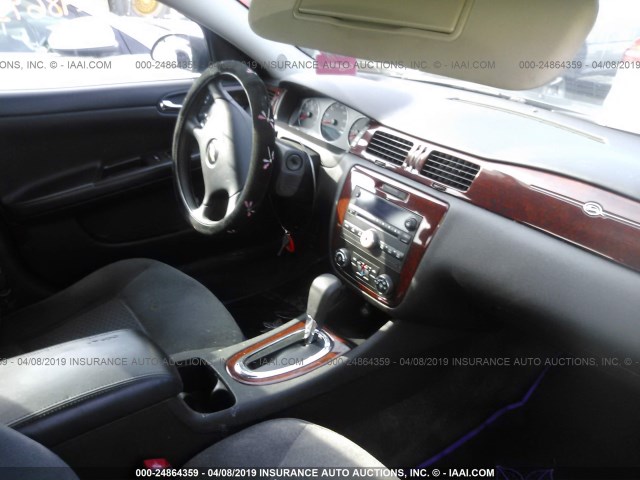 2G1WT57K891205775 - 2009 CHEVROLET IMPALA 1LT Tünd mavi foto 5