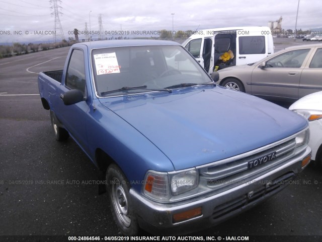 JT4RN81P7K0008828 - 1989 TOYOTA PICKUP 1/2 TON SHT WHEELBASE DLX BLUE photo 1