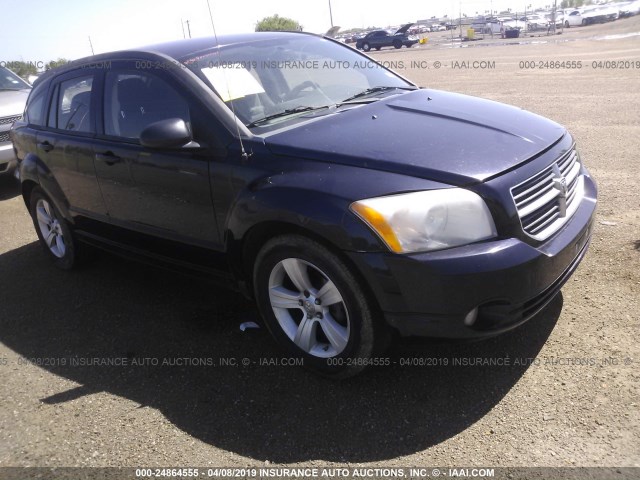 1B3CB3HA2BD116612 - 2011 DODGE CALIBER MAINSTREET BLUE photo 1