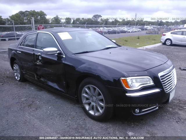 2C3CCACGXCH223332 - 2012 CHRYSLER 300 LIMITED BLACK photo 1