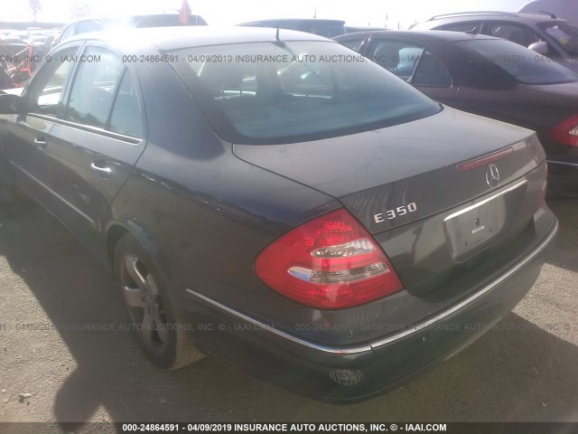 WDBUF56J96A810483 - 2006 MERCEDES-BENZ E 350 GRAY photo 3