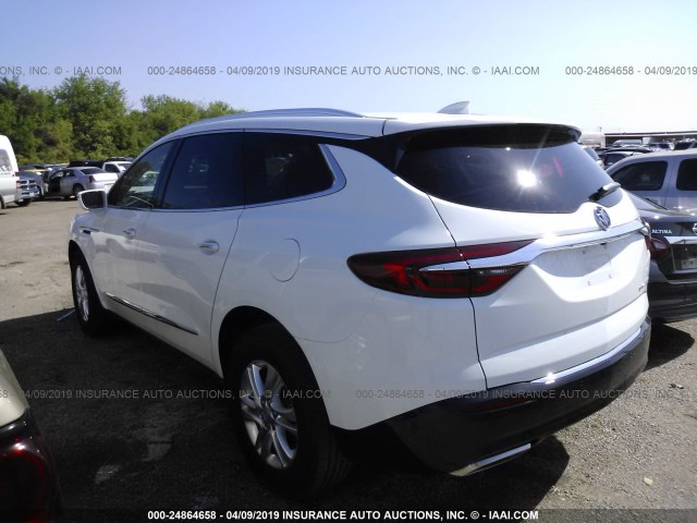 5GAEVAKW9KJ230813 - 2019 BUICK ENCLAVE ESSENCE WHITE photo 3