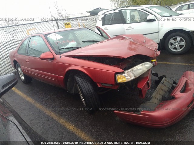 1FALP62W5VH162900 - 1997 FORD THUNDERBIRD LX RED photo 1