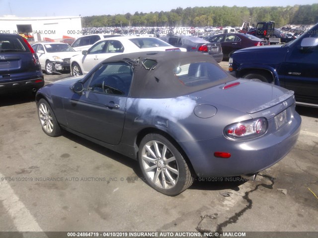 JM1NC25F360118624 - 2006 MAZDA MX-5 MIATA GRAY photo 3