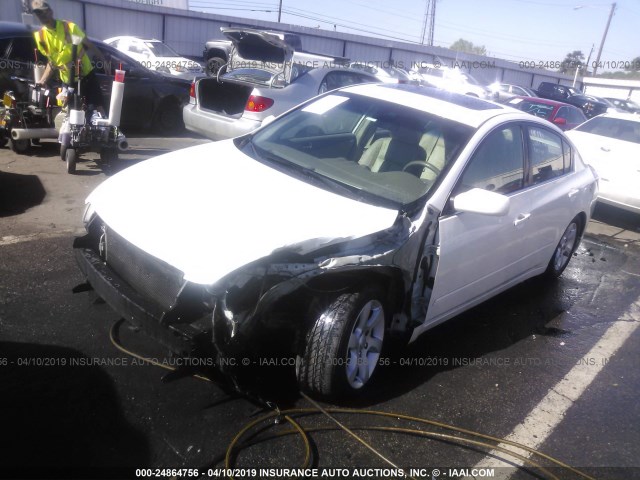 1N4AL21E69N500266 - 2009 NISSAN ALTIMA 2.5/2.5S WHITE photo 2