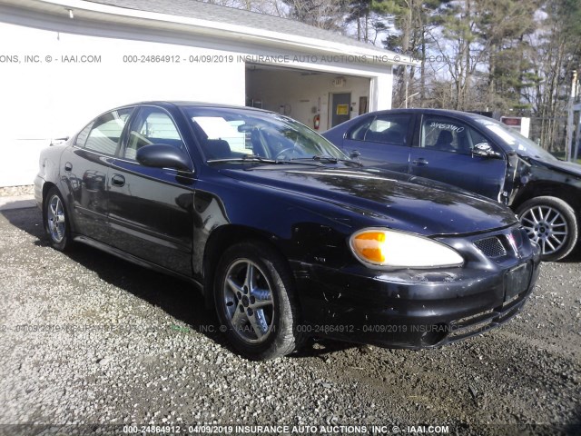 1G2NF52E93M735944 - 2003 PONTIAC GRAND AM SE1 BLACK photo 1