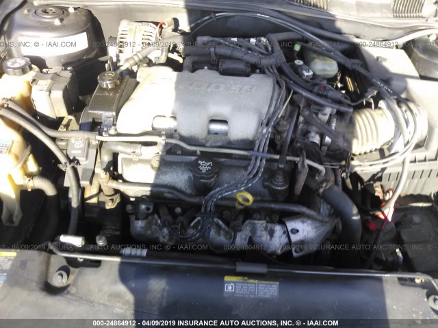 1G2NF52E93M735944 - 2003 PONTIAC GRAND AM SE1 BLACK photo 10