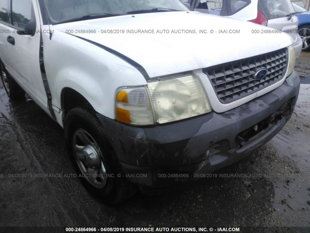 1FMZU62K33UC17547 - 2003 FORD EXPLORER XLS/XLS SPORT WHITE photo 6