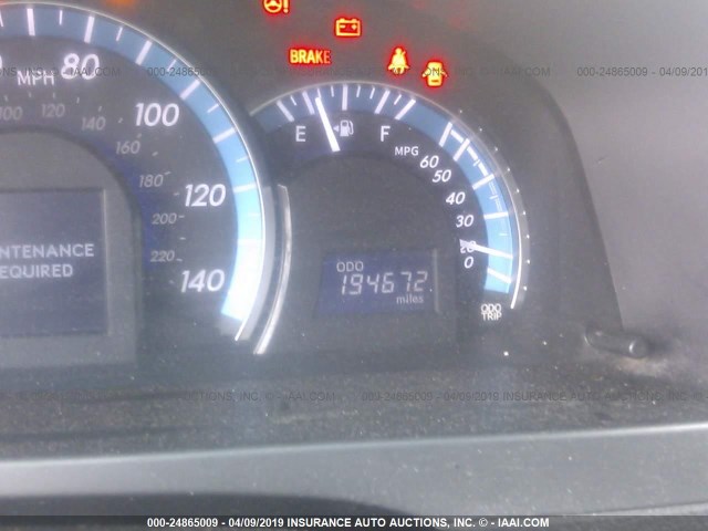 4T1BD1FK8CU037981 - 2012 TOYOTA CAMRY HYBRID/LE/XLE 绿色 照片 7