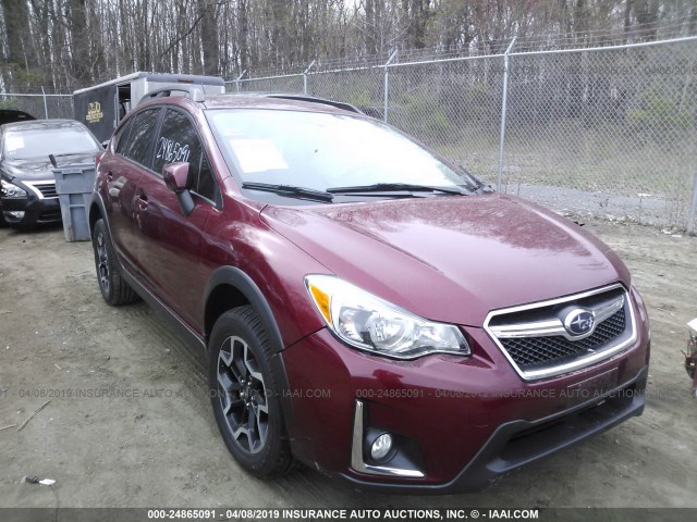 JF2GPABC0GH203720 - 2016 SUBARU CROSSTREK PREMIUM RED photo 1